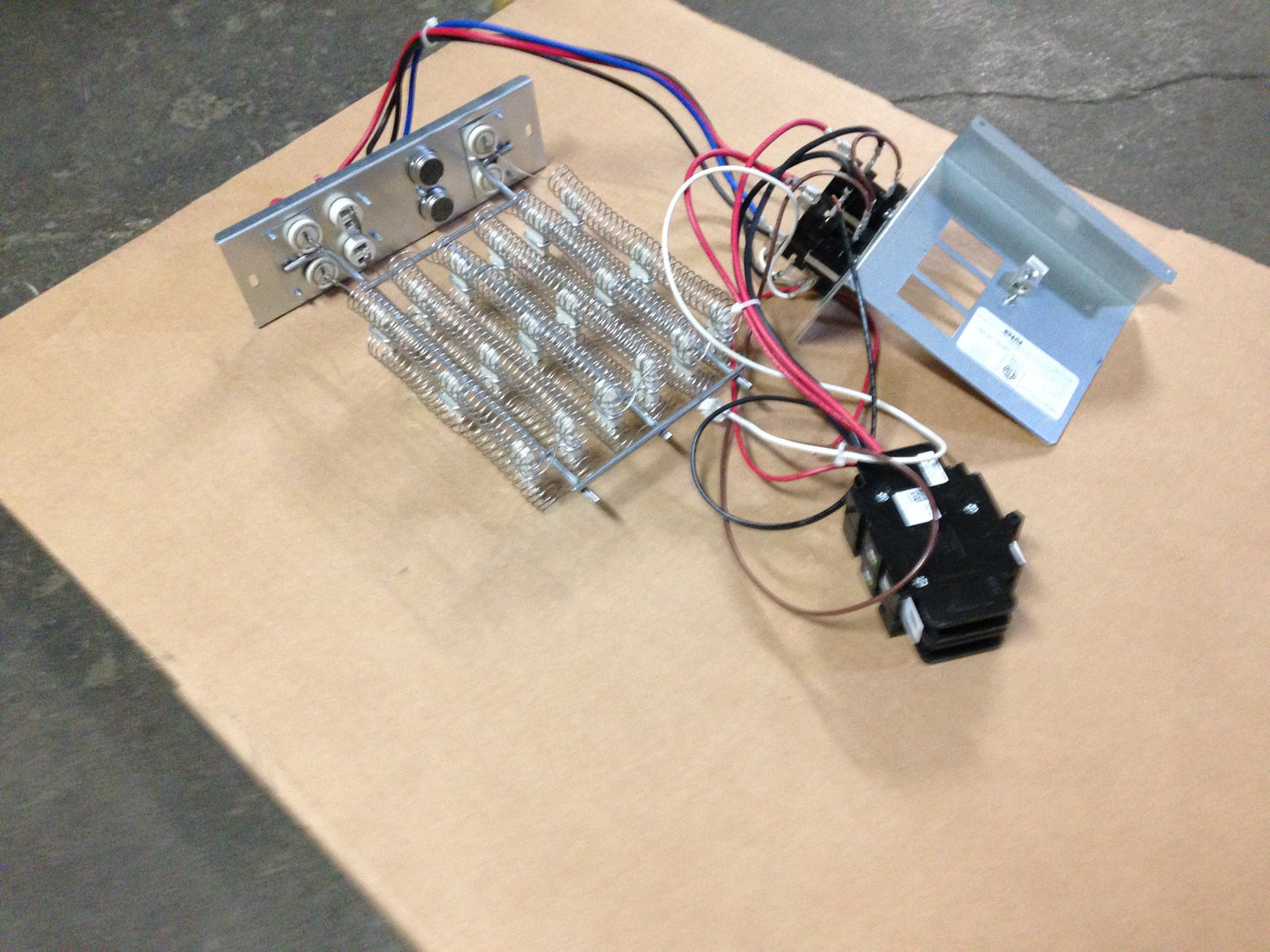 8 Kw Electric Heat Kit, 208-240/60/1,  W/50 Amp Breaker