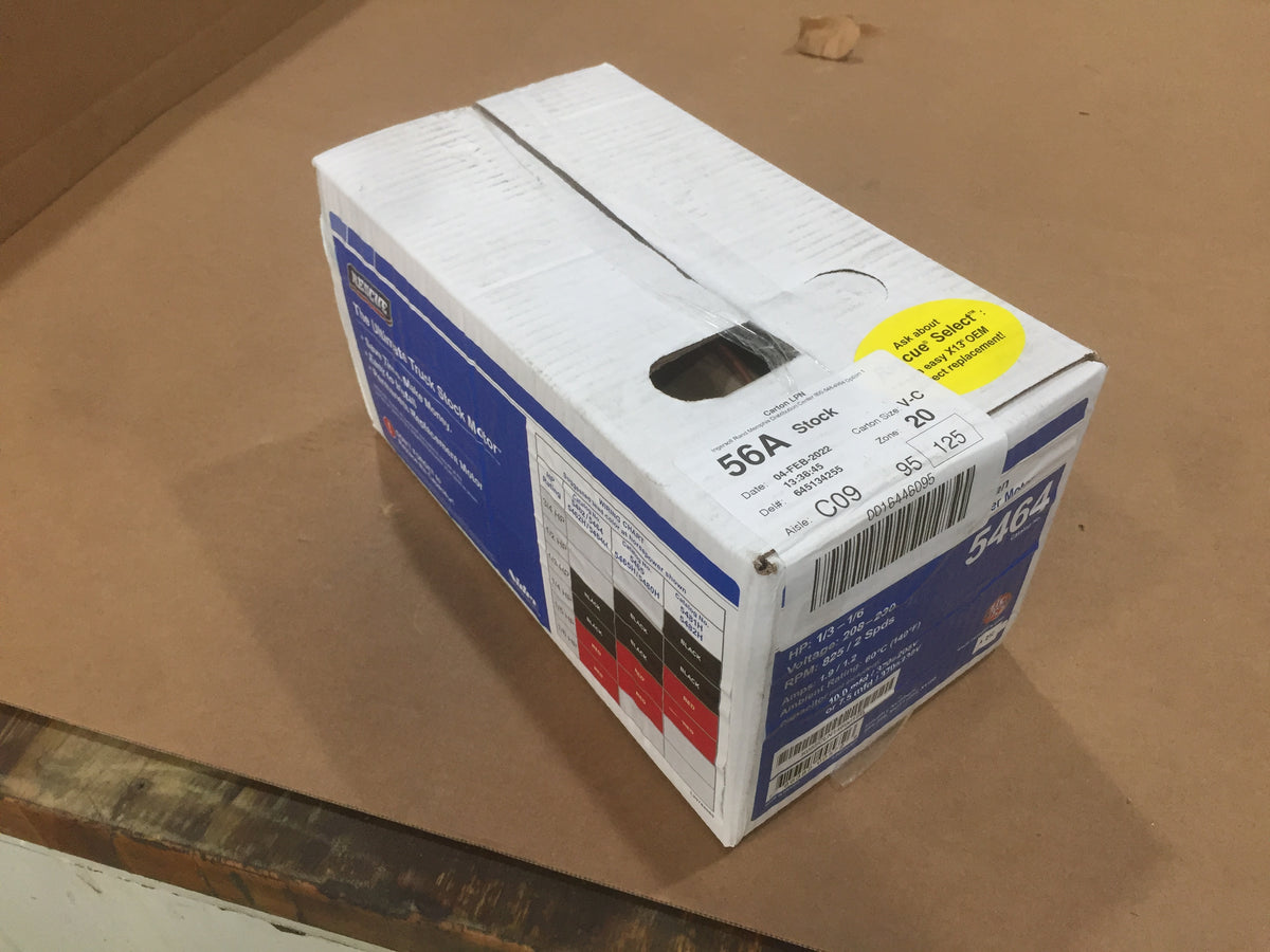 1/3-1/6 Multi-HP Condenser Fan Motor   208-230/60/1   RPM:825/2-Speed