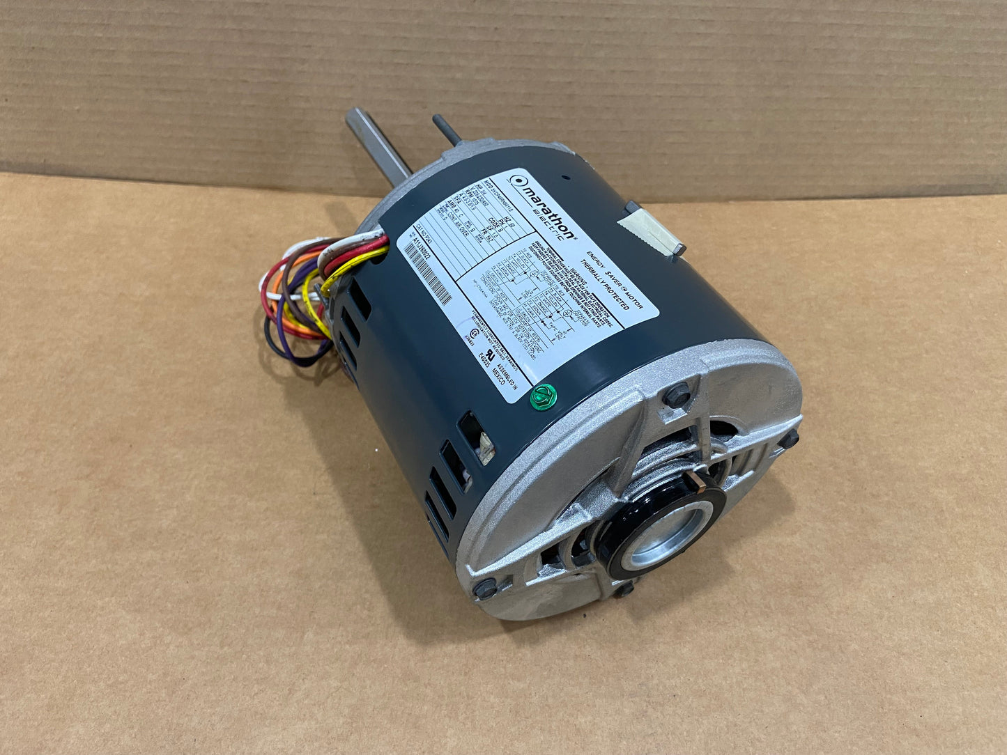 3/4 HP Electric Motor 208-230/460/60/1 1075 RPM 1 Speed