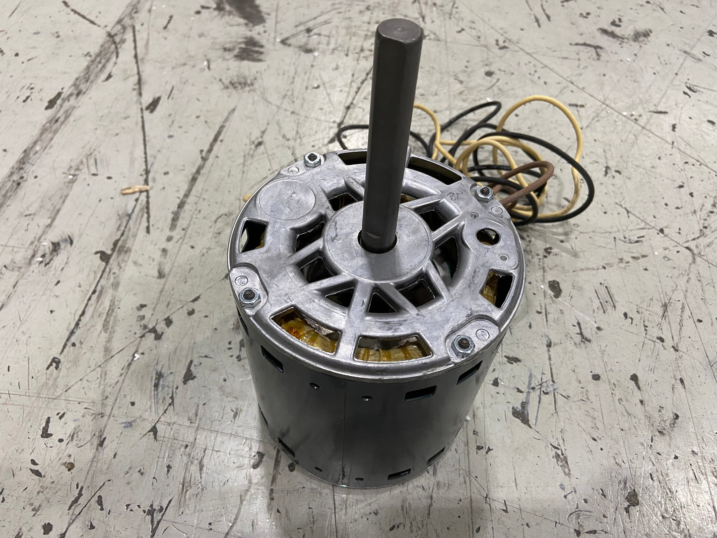 Motor de ventilador de 1 HP, 347/60/1 750 RPM, 1 velocidad