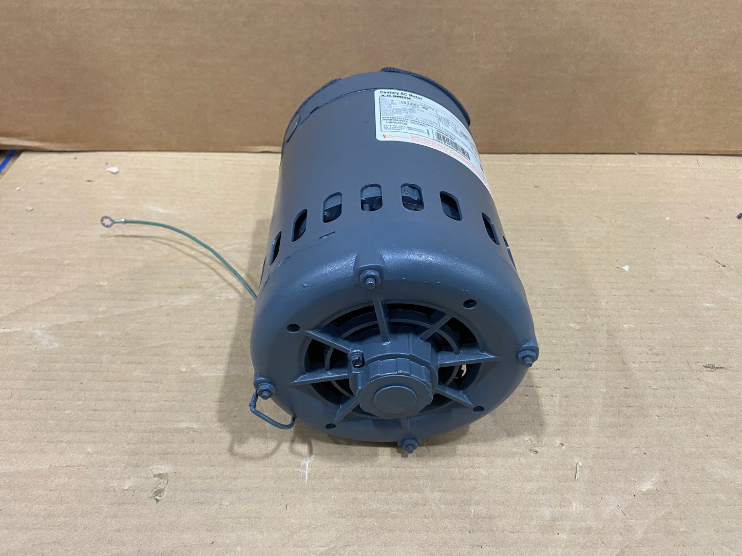 Motor de ventilador de condensador de 1 HP, 200-230/460/60/3 850 RPM, 1 velocidad