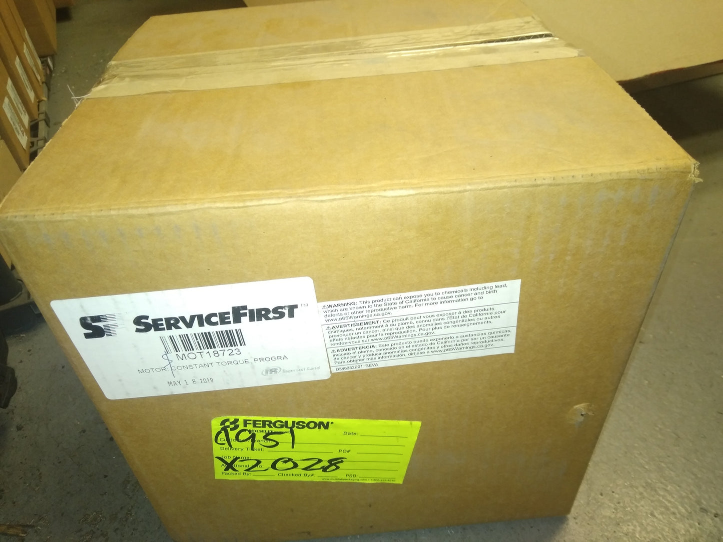 1 HP Programmed ECM Motor 115/50-60/1 RPM 1050 1 Speed