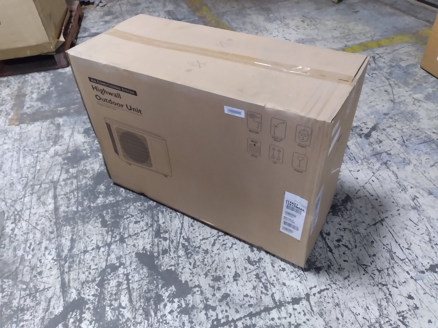 12,000 BTU Single Zone Outdoor Heat Pump Inverter Mini Split, 25 Seer, 208/230-60-1, R410A