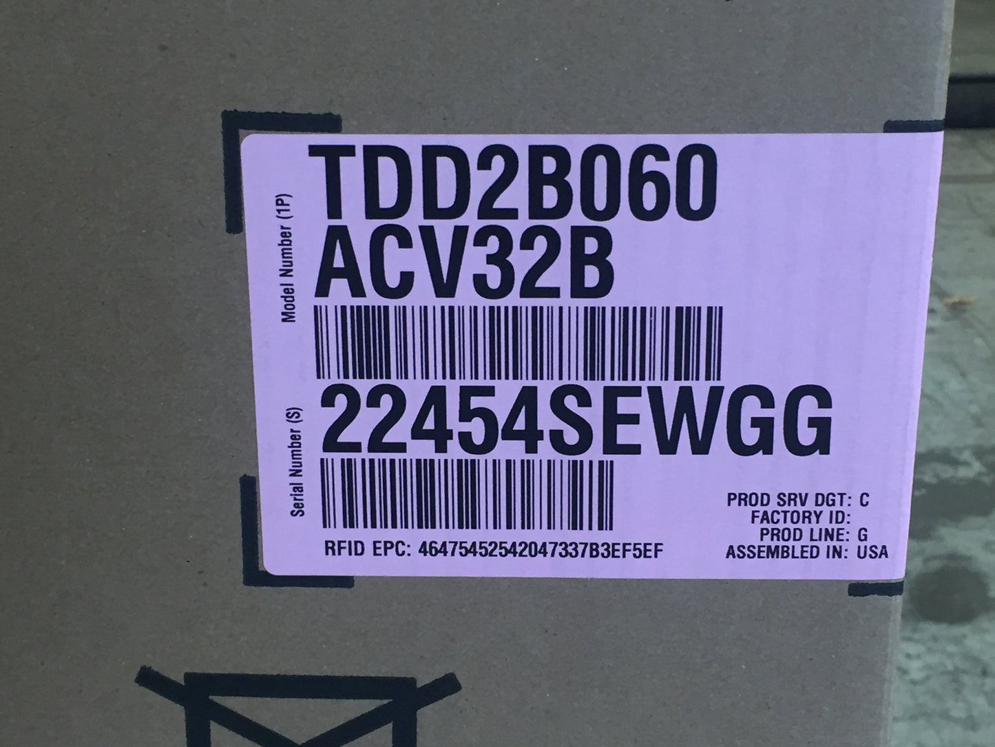 60,000 BTU Two Stage Downflow/Horizontal Communicating ECM Gas Furnace; 80%, 115/60/1, CFM: 1400