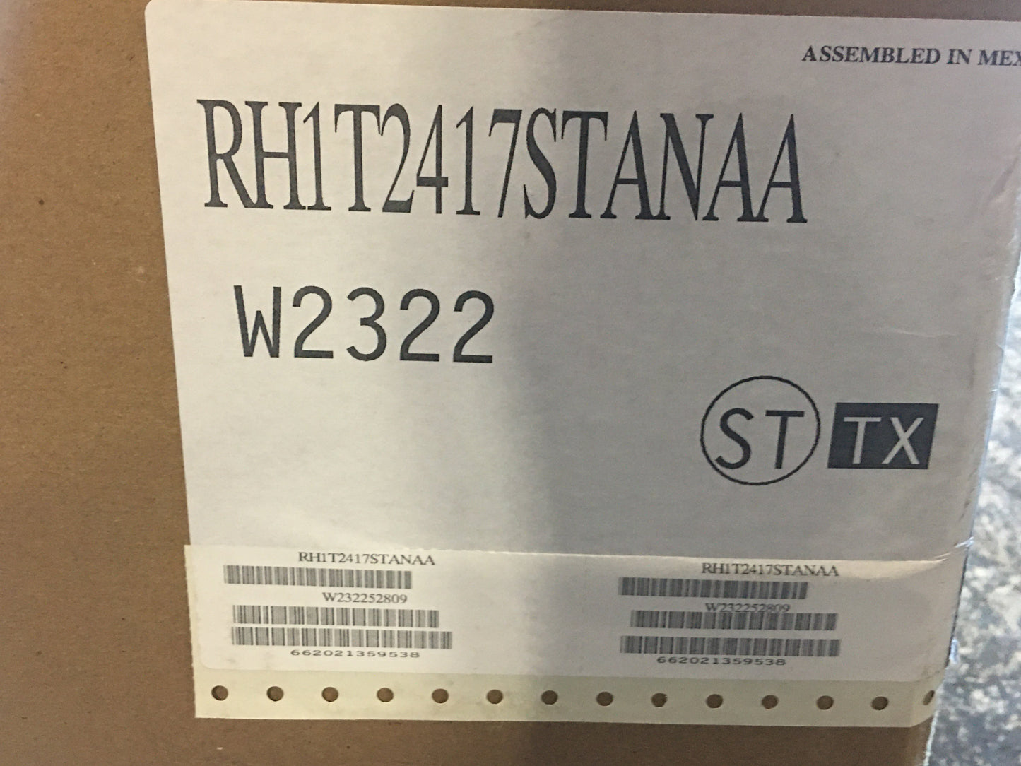 2 Ton HP Multiposition ECM Air Handler, 115/60/1, R410A, CFM:600-1200, 16 SEER