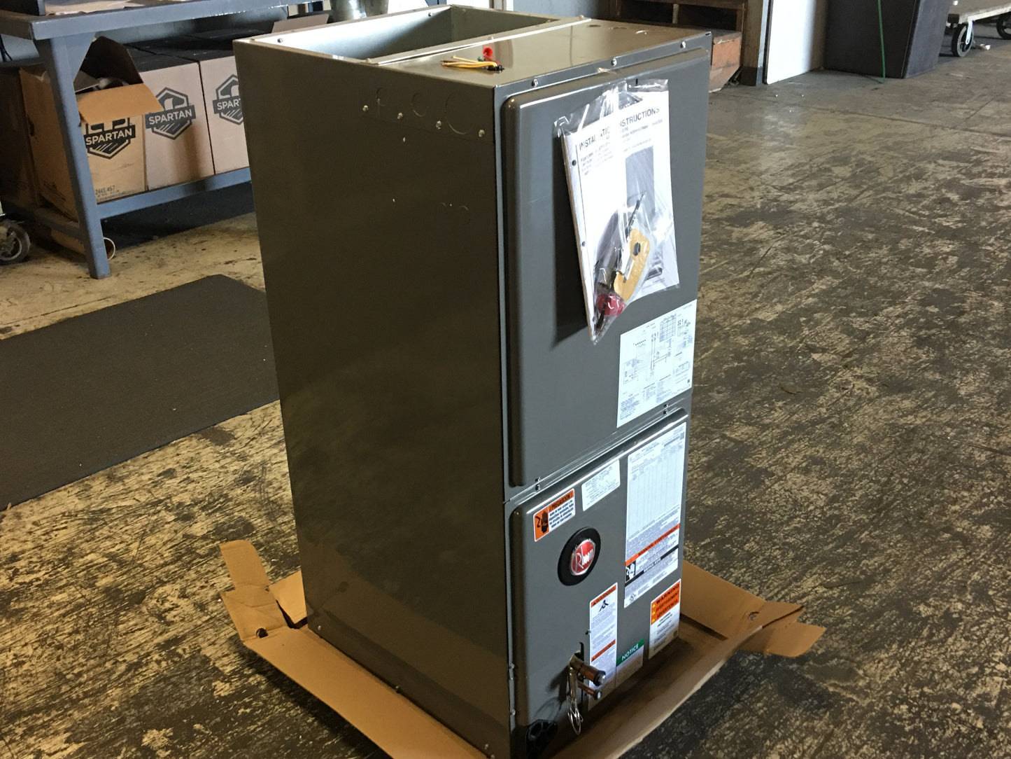 2 Ton HP Multiposition ECM Air Handler, 115/60/1, R410A, CFM:600-1200, 16 SEER