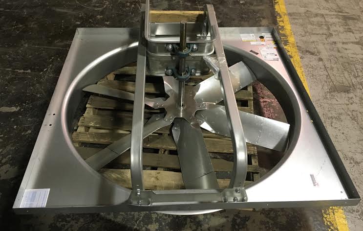 48" EXHAUST FAN, STANDARD DUTY BELT DRIVE (LESS DRIVE PACKAGE)