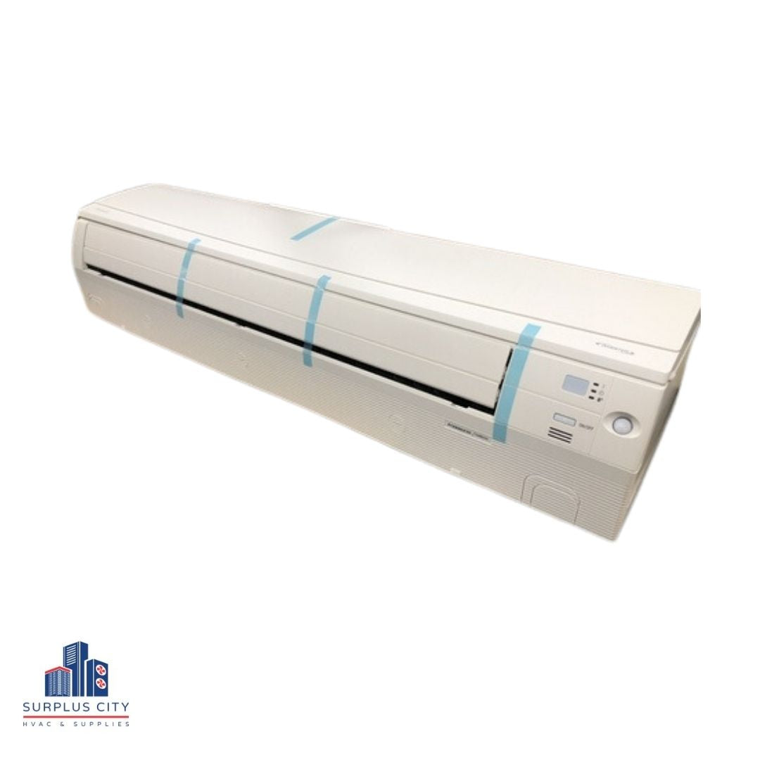 30,000 BTU Wall Mounted Inverter Mini-Split Heat Pump, 19 Seer 208-230/60/1 R-410A CFM:1000