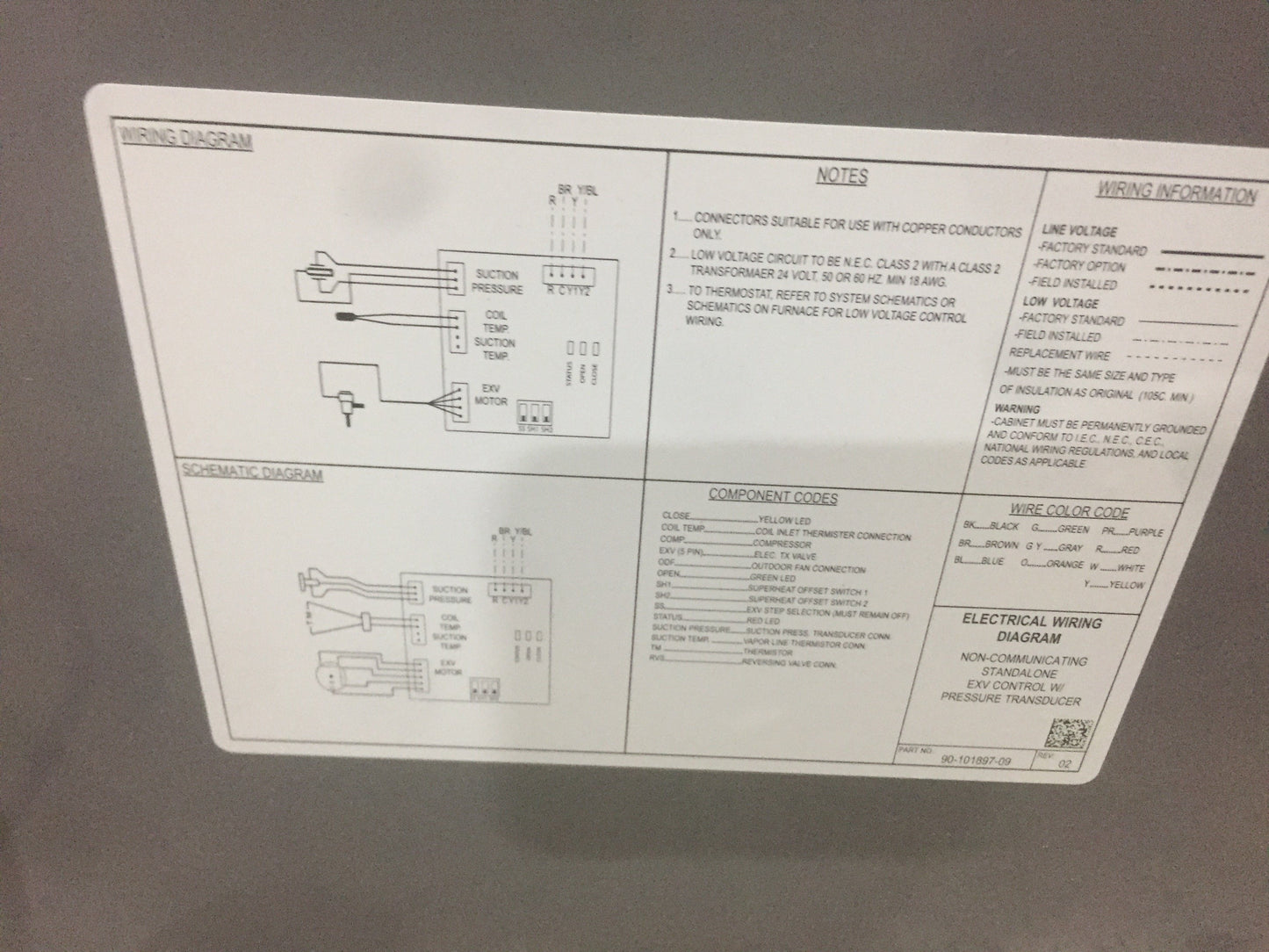 Serpentín "A" multiposición para aire acondicionado/HP de 5 toneladas, R-410A CFM 1900