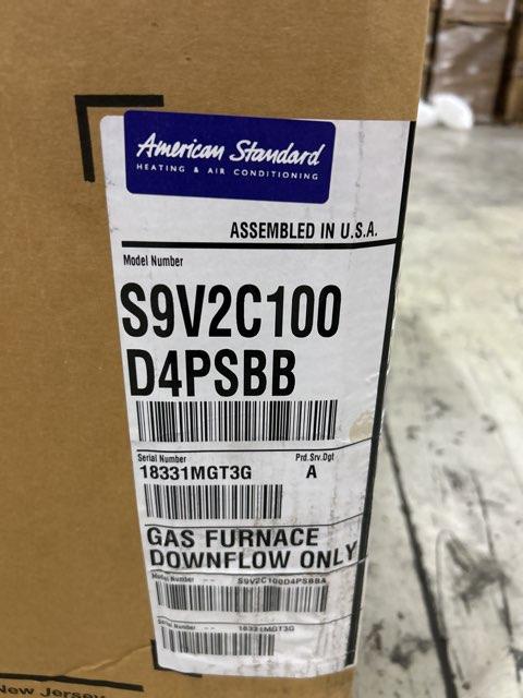 100,000 Btu 2 Stage Downflow/Horizontal Natural Gas Furnace, 96% Afue, 120/60/1, Cfm: 1872