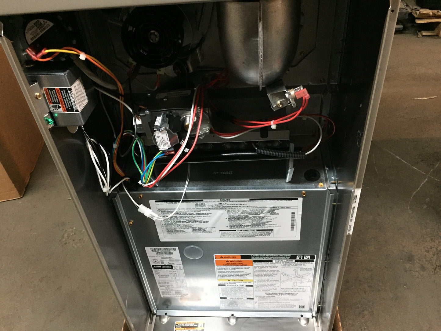 90,000 Btu Multi Position Single Stage Natural Gas Furnace 80% 115/60/1 Cfm:1200
