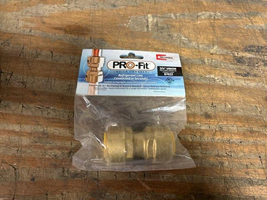 3/4" Union Quick Connect