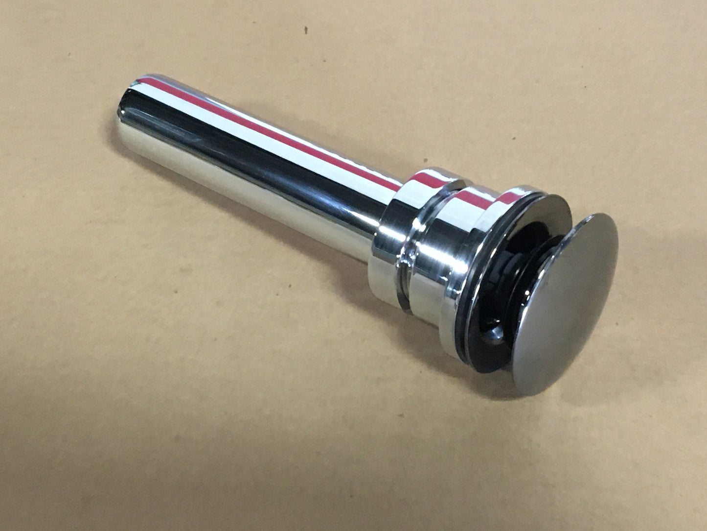 One-Touch Pop-Up Drain (No Overflow), Graphite Finish