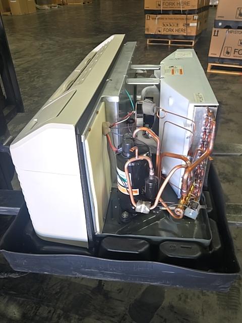 7,600 BTU PTAC Heat Pump, W/3.5 Kw Backup Heater, 11 Eer,  208-230/60/1, R-410A