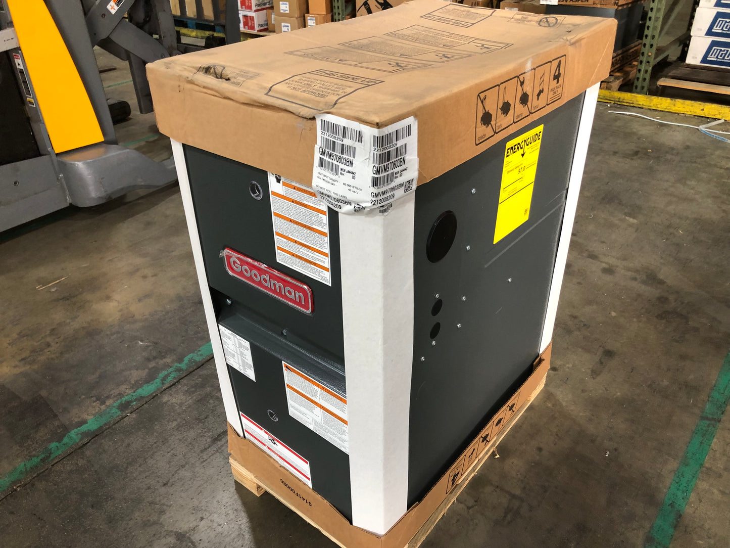 60,000/58,800 Btu Mod Comm Compatible Up/Horiz Low Nox Gas Furnace 97%  115/60/1 1200 Cfm