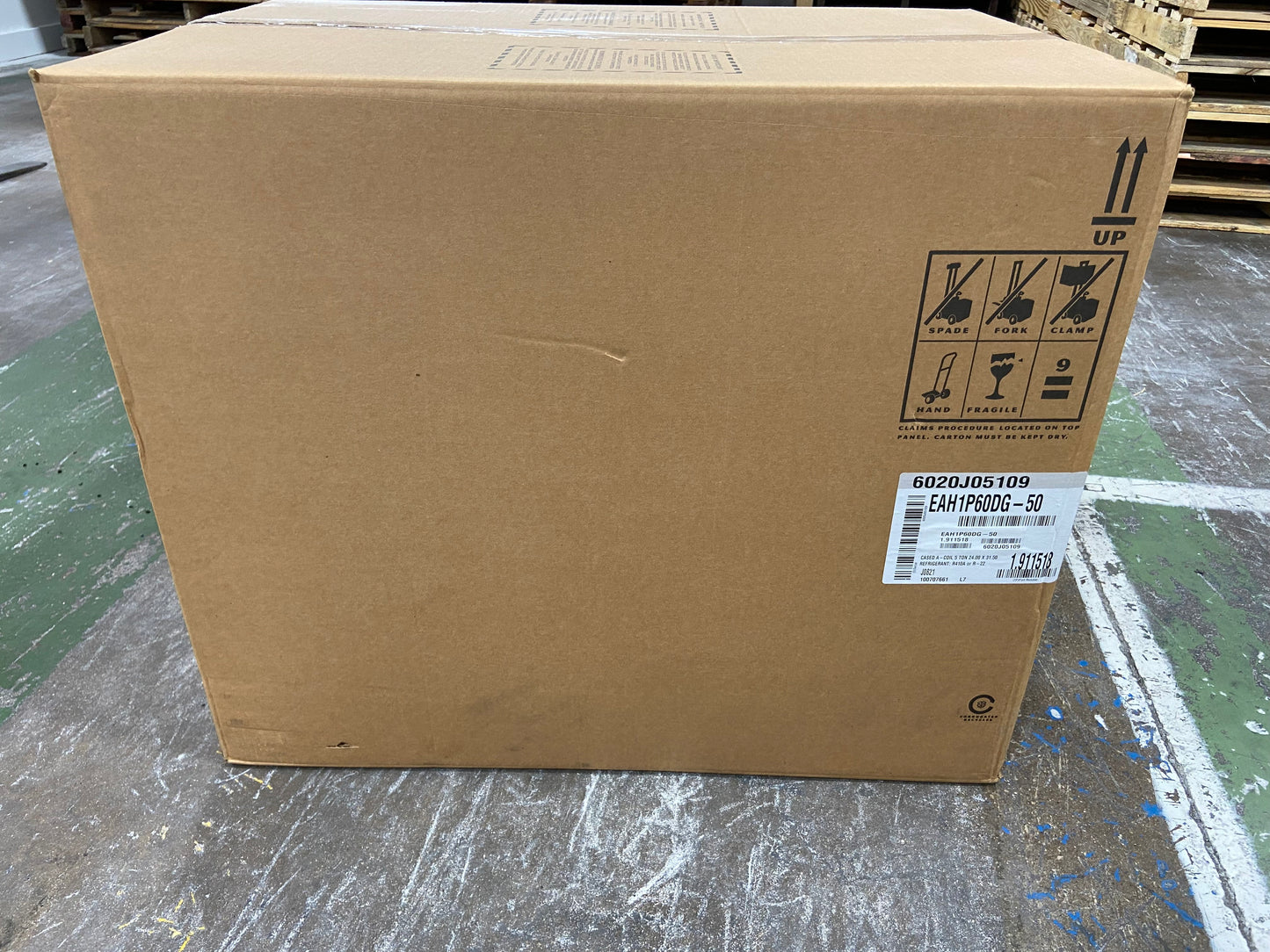 5 Ton AC/HP Horizontal Cased A Coil