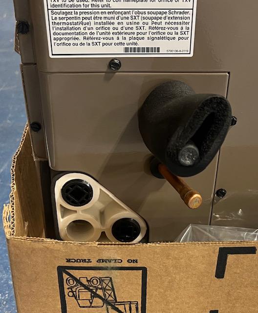 Fan coil comunicante multiposición ECM de 3 toneladas para CA/HP, 208-230/60/1 R-22/R-410A, CFM 1825