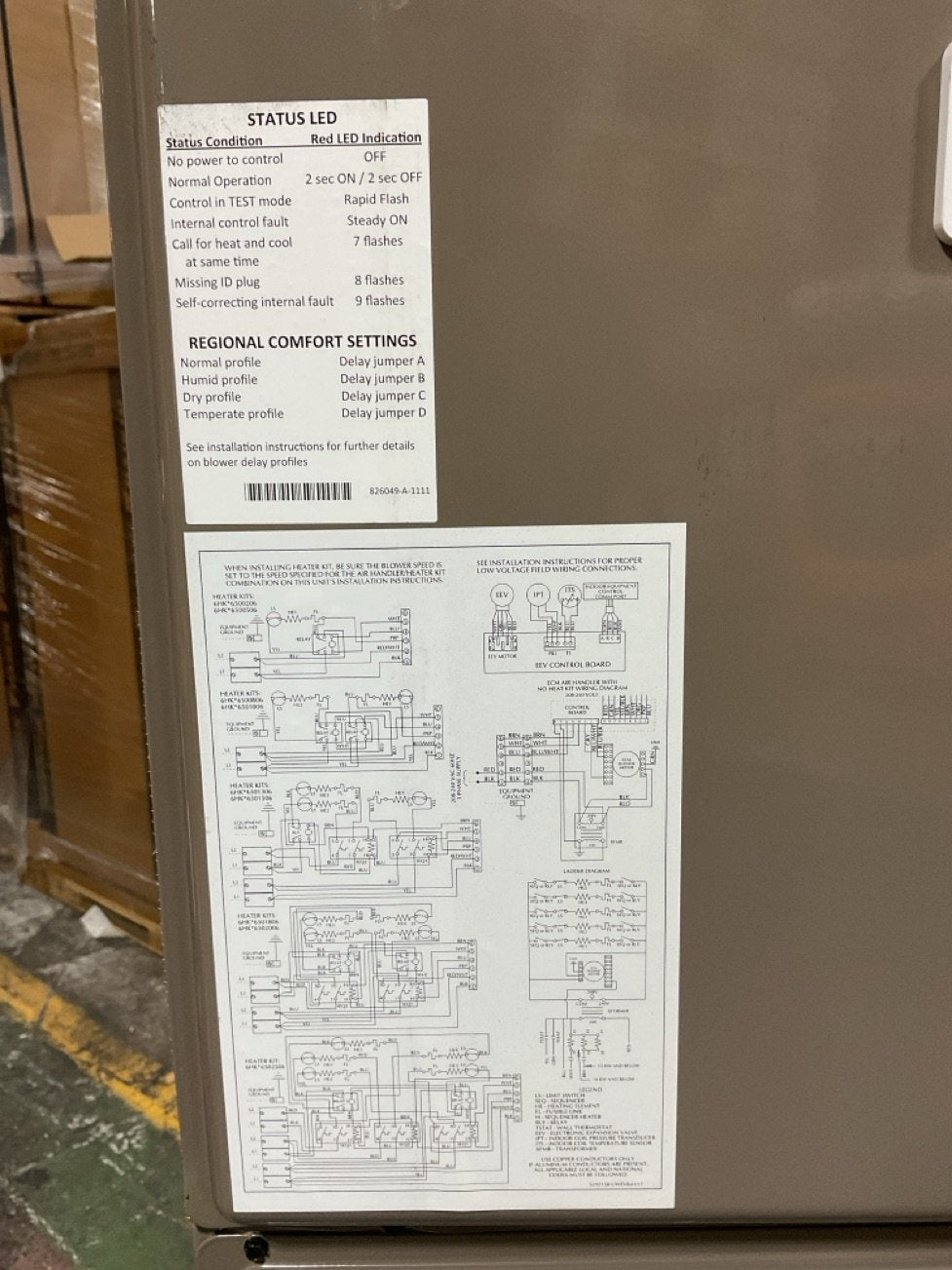 4 Ton AC/HP "Affinity" Series Multiposition Variable Speed ECM Communicating Air Handler