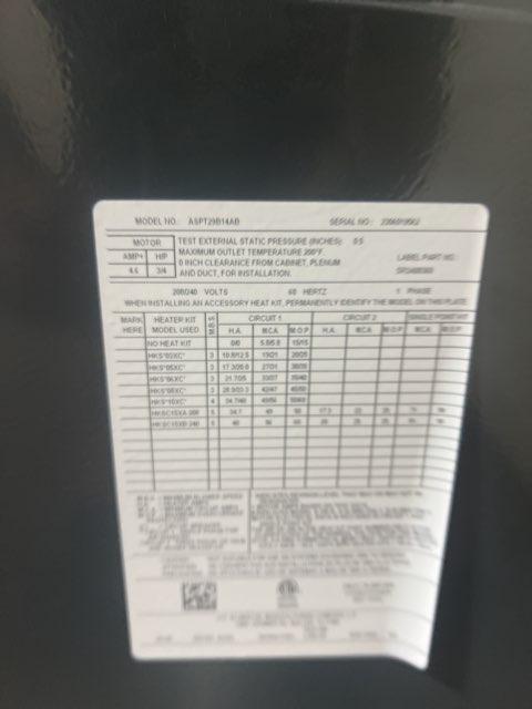 2 Ton Multiposition ECM Air Handler 208-230/60/1 R-410A CFM 1505