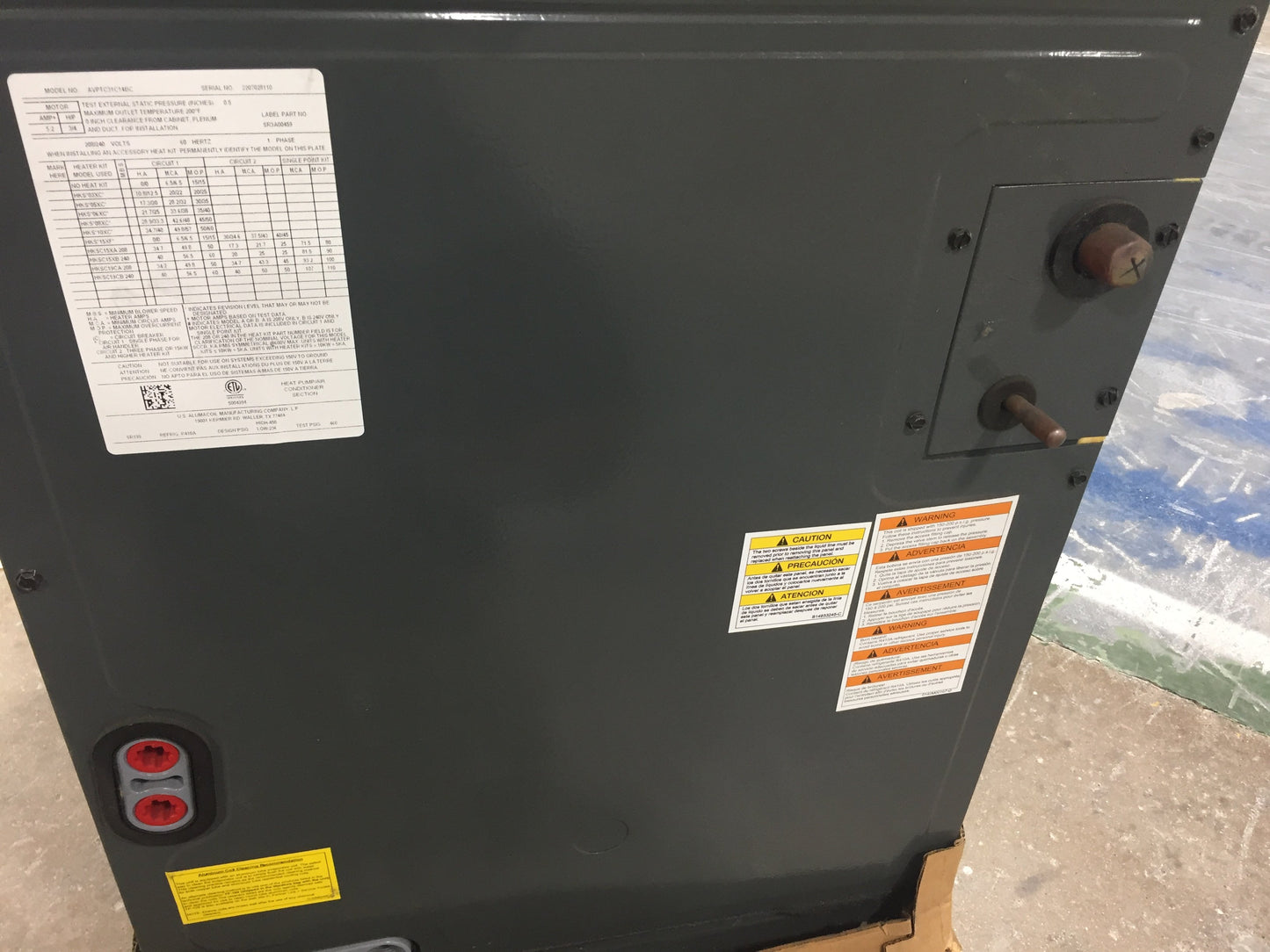 2.5 Ton Multiposition Variable-Speed Communicating Compatible ECM Air Handler 208-230/60/1 R-410A