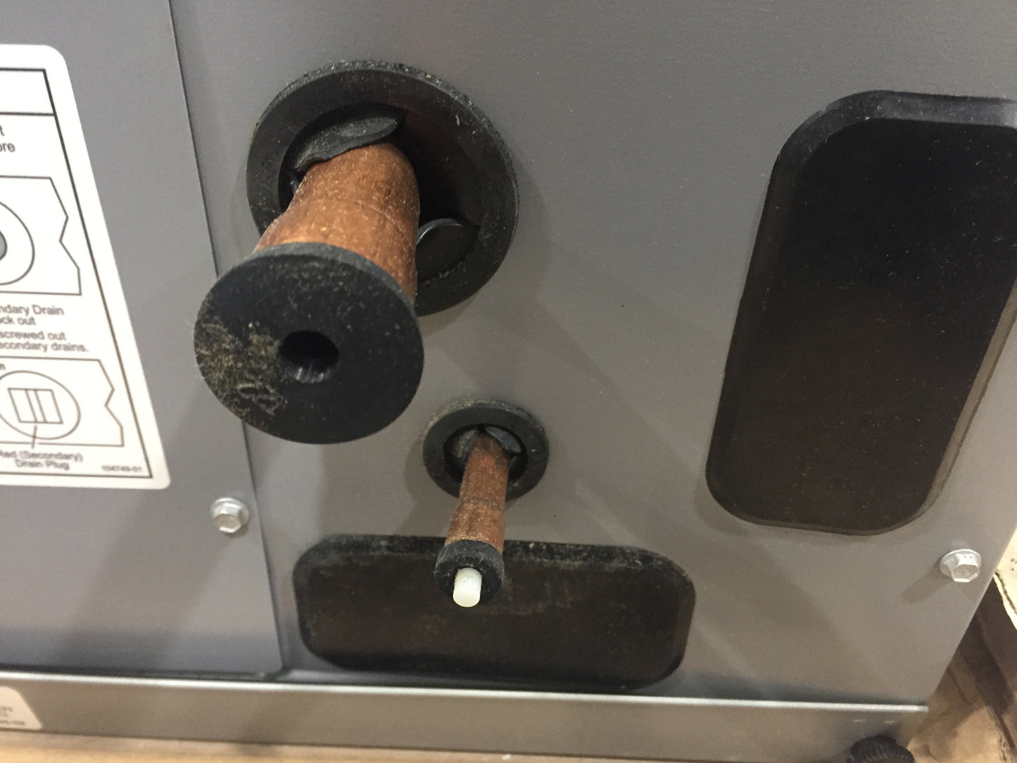 4 Ton AC/HP ECM Upflow/Horizontal Fan Coil 208-230/60/1 R-410A 16 Seer CFM 2185