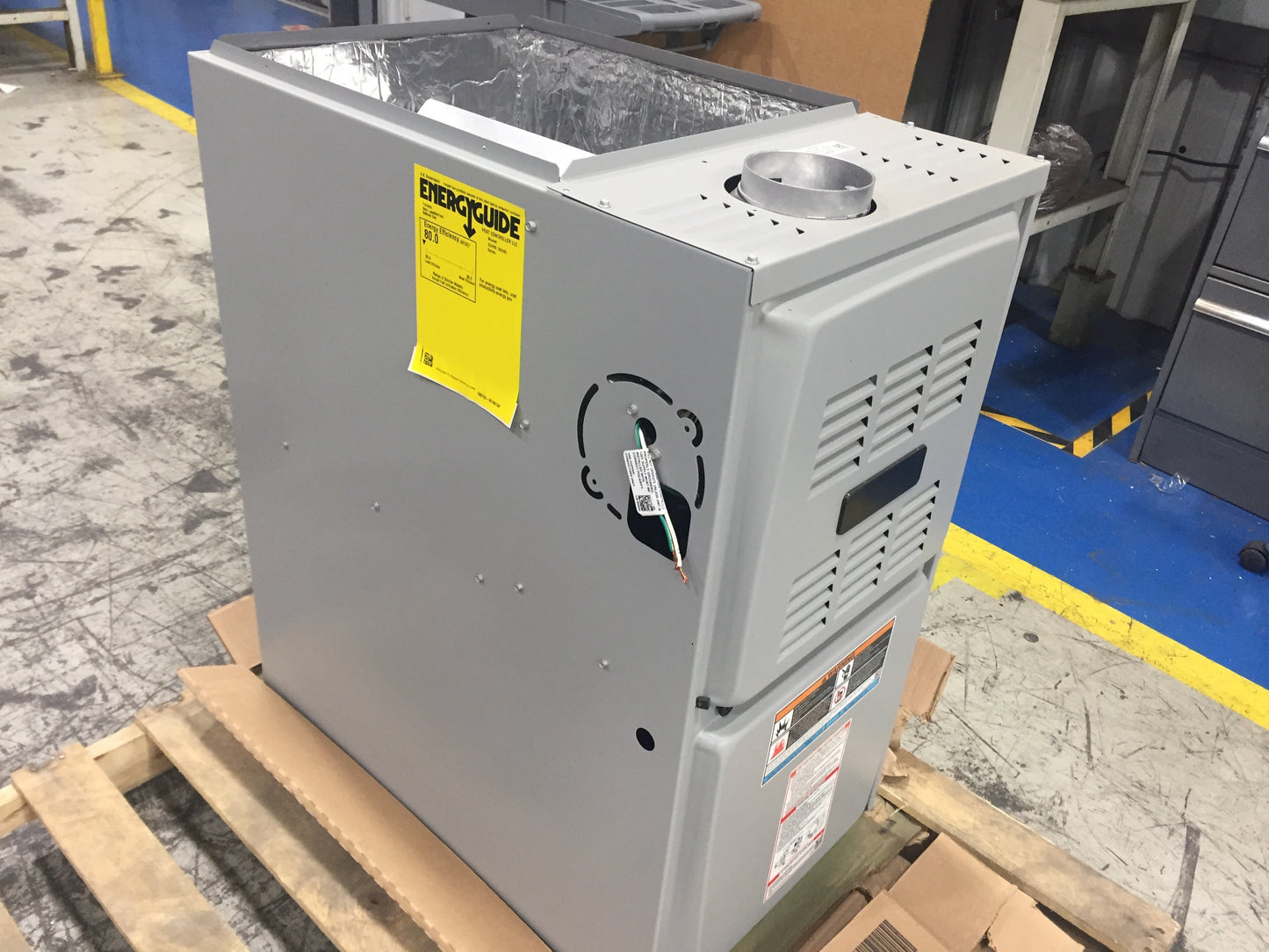 66,000 BTU Single-Stage Upflow/Horizontal PSC Variable Speed Gas Furnace 80% Afue 120/60/1 Cfm: 1355