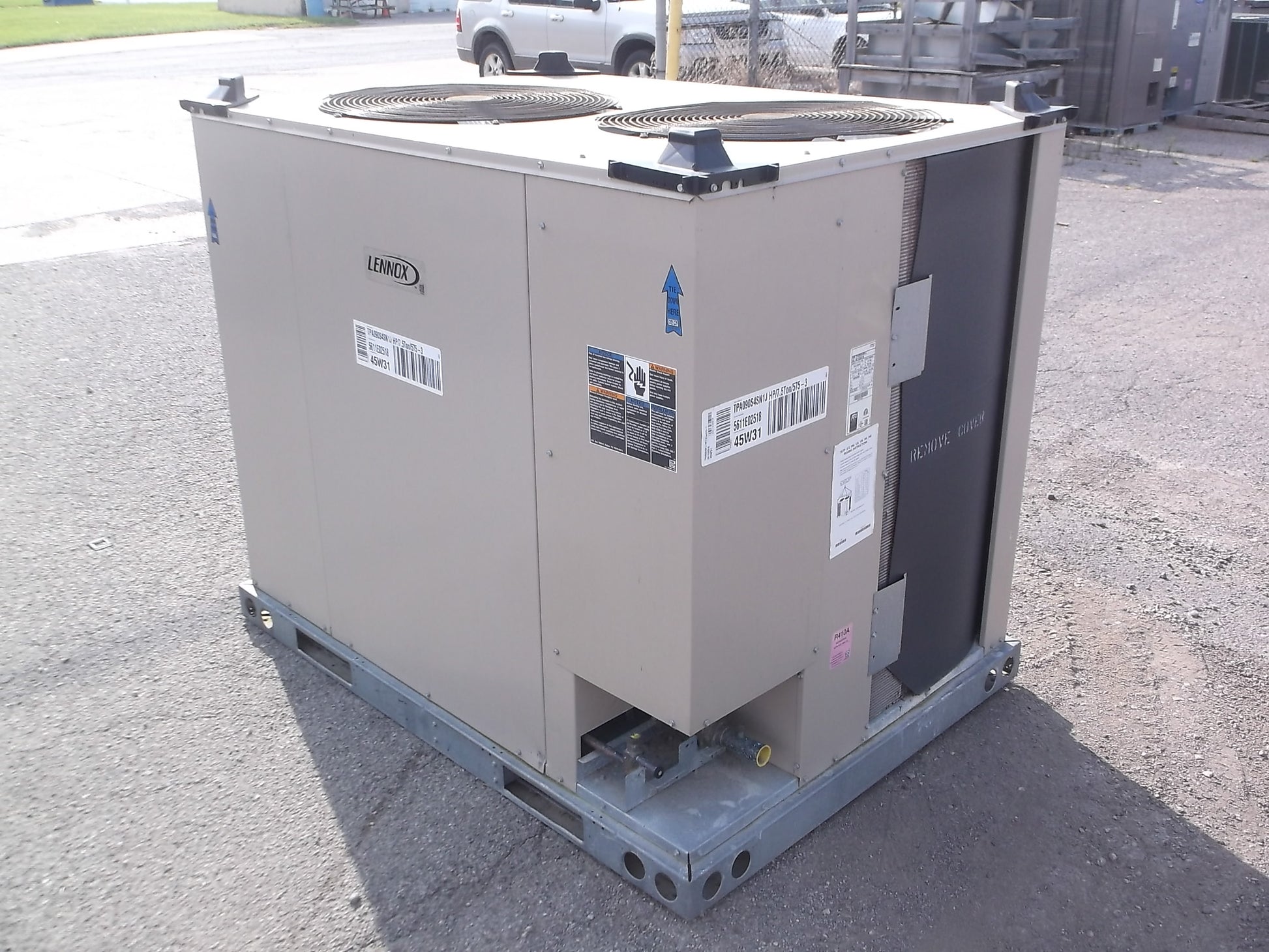 7.5 TON SPLIT SYSTEM HEAT PUMP, 12 SEER 575/60/3 R-410A