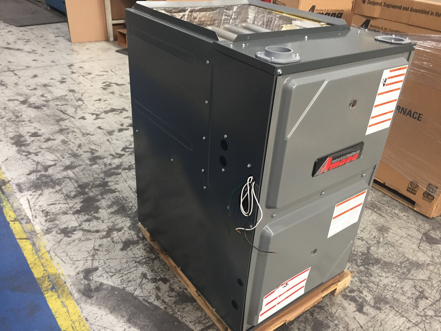 80,000 BTU 2-Stage Upflow/Horizontal ECM Gas Furnace; 96% AFUE, 115/60/1, CFM: 1600