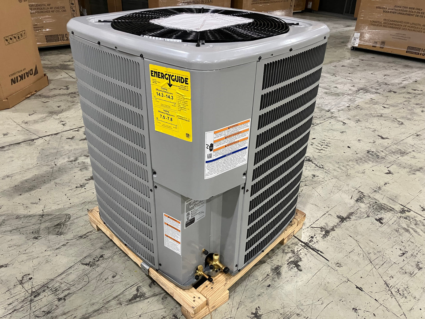 1.5 Ton Split-System Heat Pump 208-230/60/1 R-410A 14.5 SEER