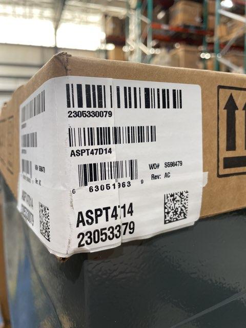 3.5 Ton AC/HP ASPT Series Multiposition Variable Speed ECM Air Handler 208/230/60/1 R-410A CFM 1720
