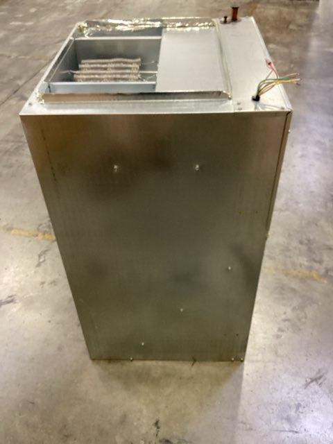 3 Ton AC/HP Wall Mtd Up 2-Stg ECM Fancoil W/ 8 KW Heat Kit 200-230/60/1 R-410A CFM 1200
