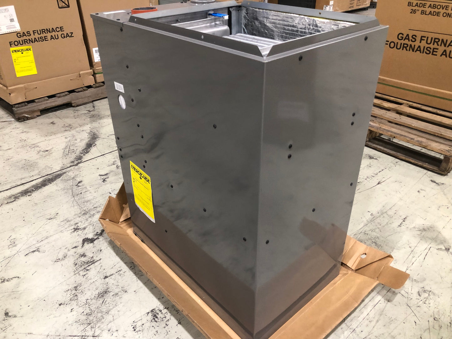 75,000 BTU Two Stage Upflow/Horizontal ECM Natural Gas Furnace, 80% Afue 115/60/1 Cfm:1200