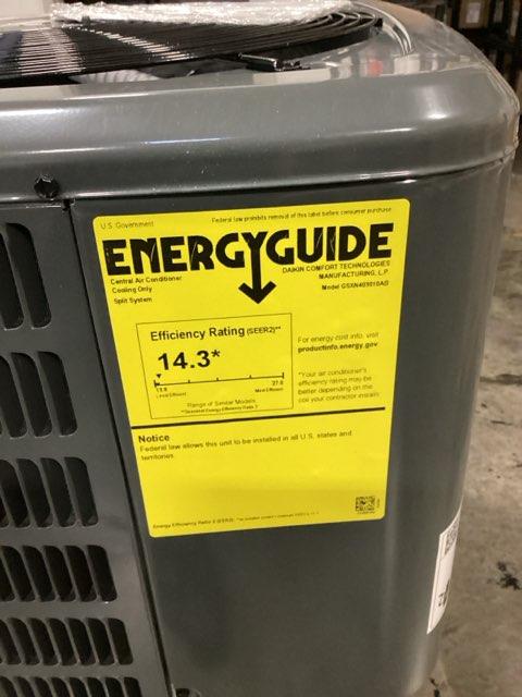 2.5 Ton Split-System Air Conditioner; 208-230/60/1, R410A, 14.3 SEER2