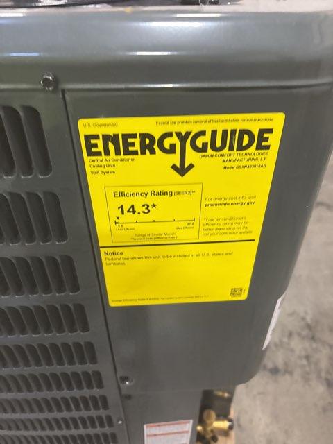 2.5 Ton Split-System Air Conditioner; 208-230/60/1, R410A, 14.3 SEER2