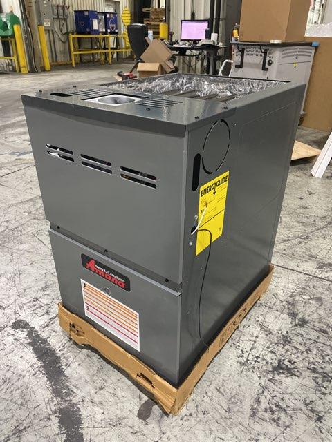 100,000 Btu Two Stage Upflow/Horizontal Natural Gas ECM Furnace 80% Afue 115/60/1 2000 Cfm