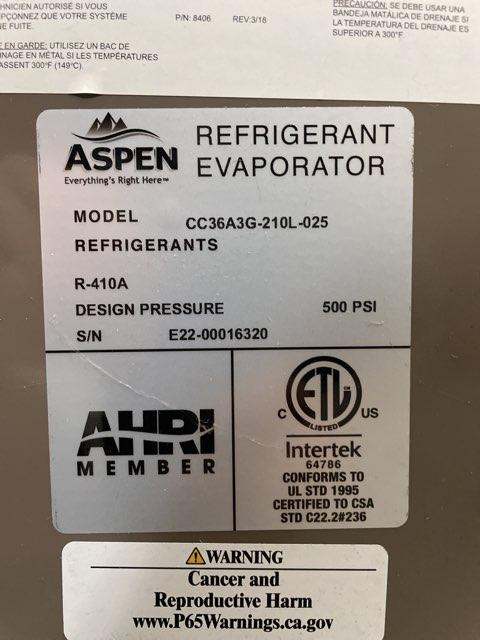 3 Ton AC/HP Upflow/Downflow Cased A Coil; R-410A