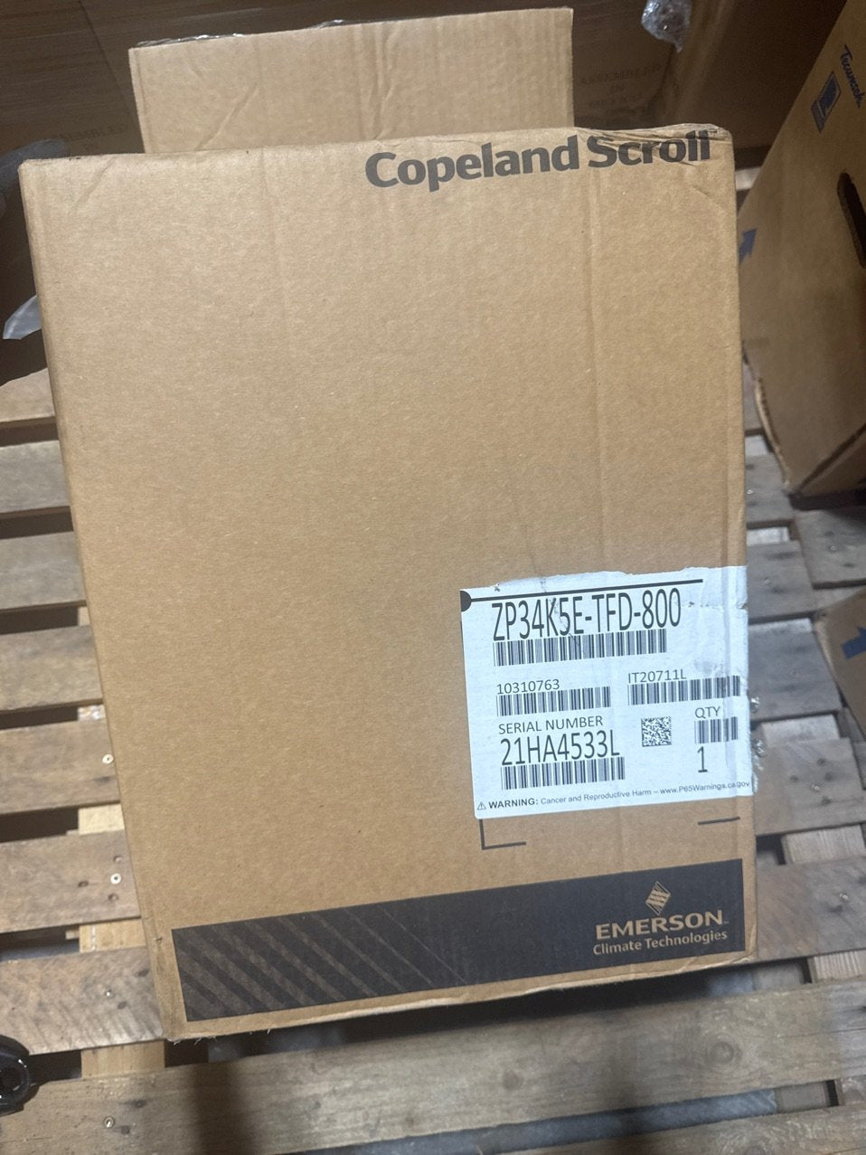 3 Ton AC/HP Scroll Compressor  380-460/50-60/3 R-410A