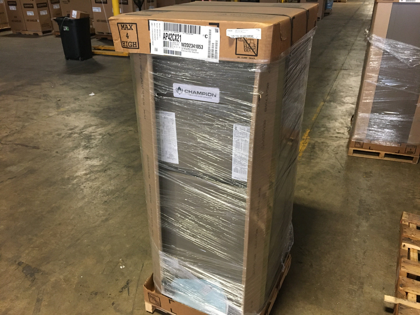 3.5 Ton AC/HP Multiposition PSC Fan Coil 208-230/60/1 R22/R-410A CFM 1707