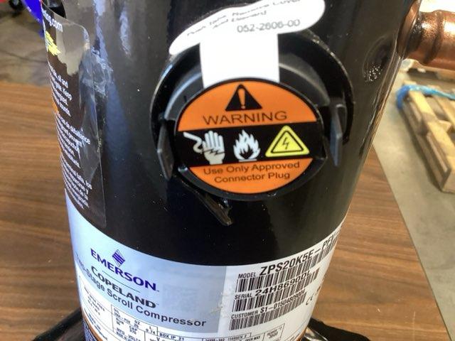 1.5 Ton Two-Stage AC Scroll Compressor 208/230/60/1 R-410A