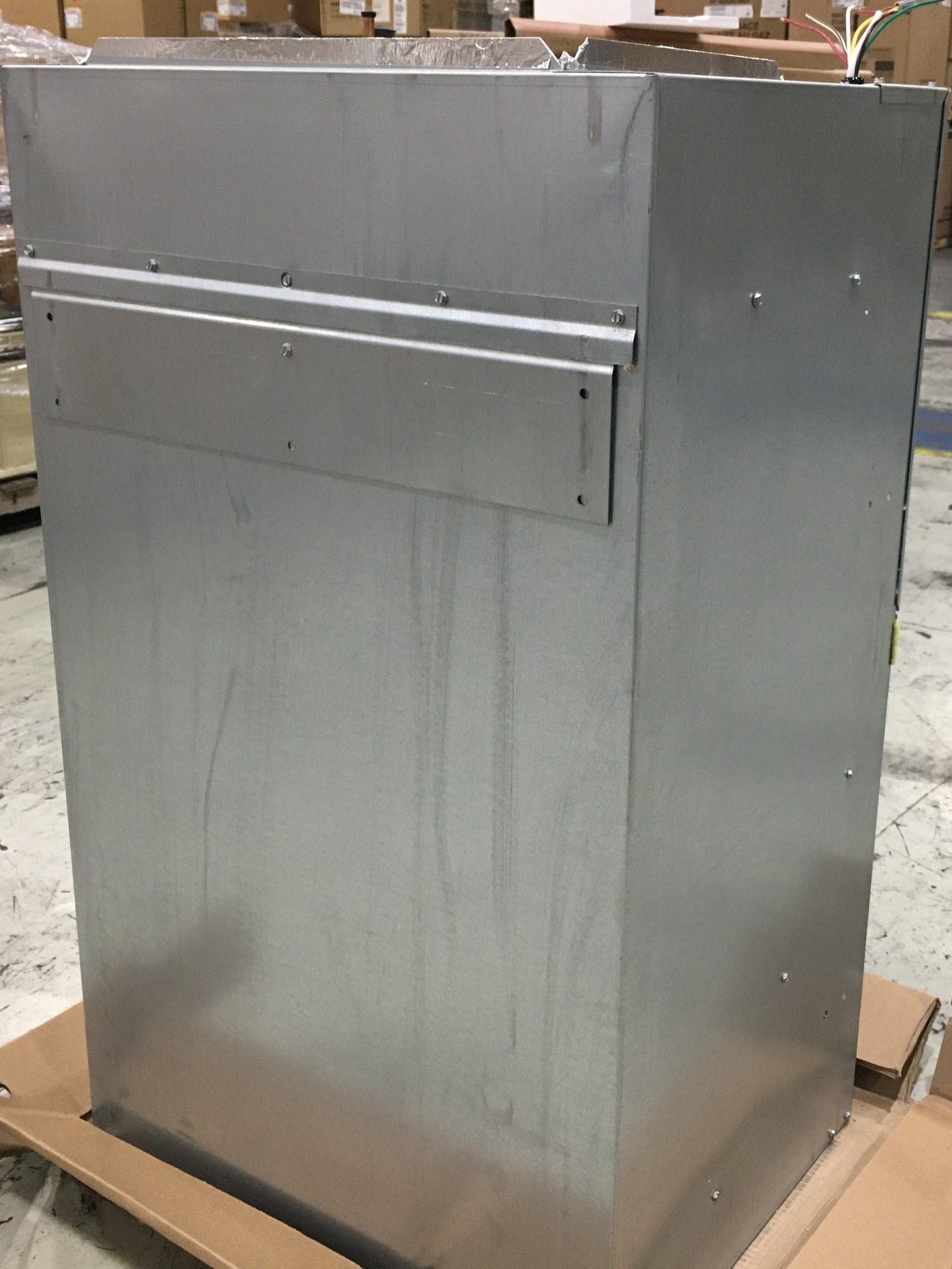 2 Ton AC/HP ECM Wall Mounted Air Handler with 8 KW Heat; 208-240/60/1, R-410A, CFM 800