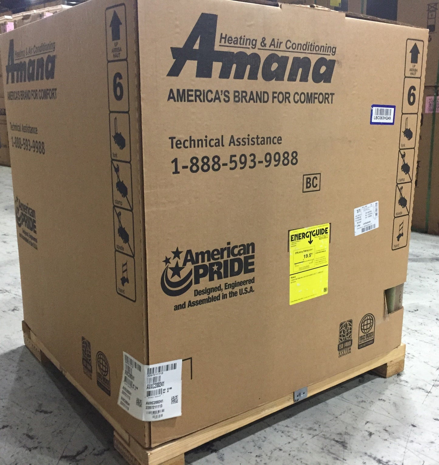 2 Ton Split-System Inverter Communicating Air Conditioner 208-230/60/1 R410A 20 Seer