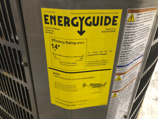 5 Ton Split-System Air Conditioner 208-230/60/1 R-410A 14 Seer