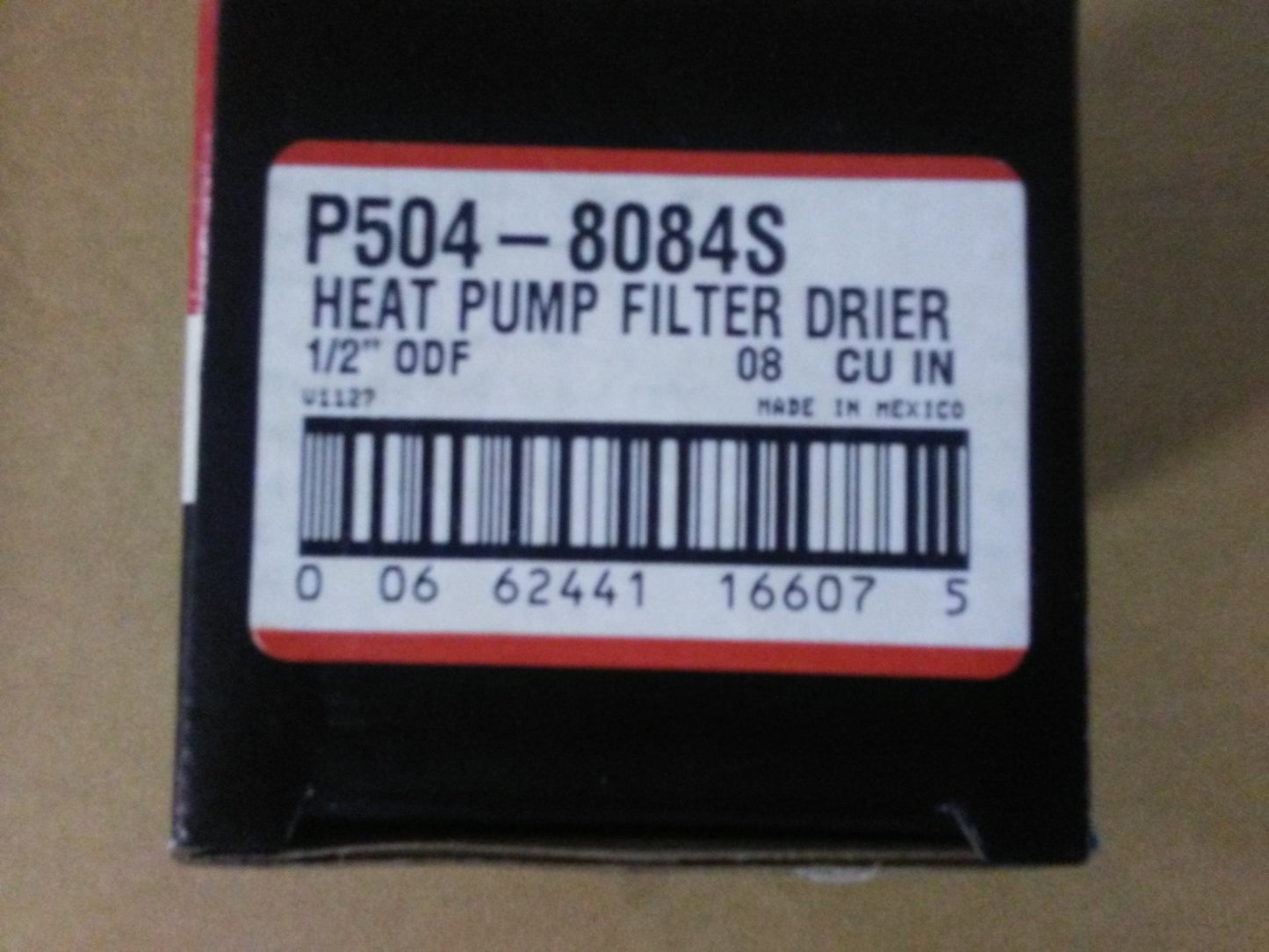 8 CU IN 1/2" SWEAT BI-DIRECTIONAL HEAT PUMP FILTER DRIER