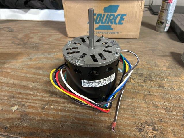 1 HP Blower Motor 115/60/1 1075 Rpm 4 Speed