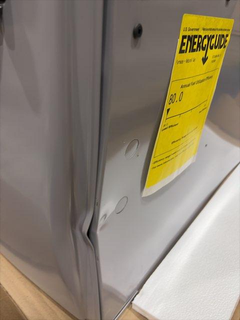 100,000 BTU Single-Stage Upflow/Horizontal ECM Multi-Speed Gas Furnace; 80% AFUE, 115/60/1, CFM 1840