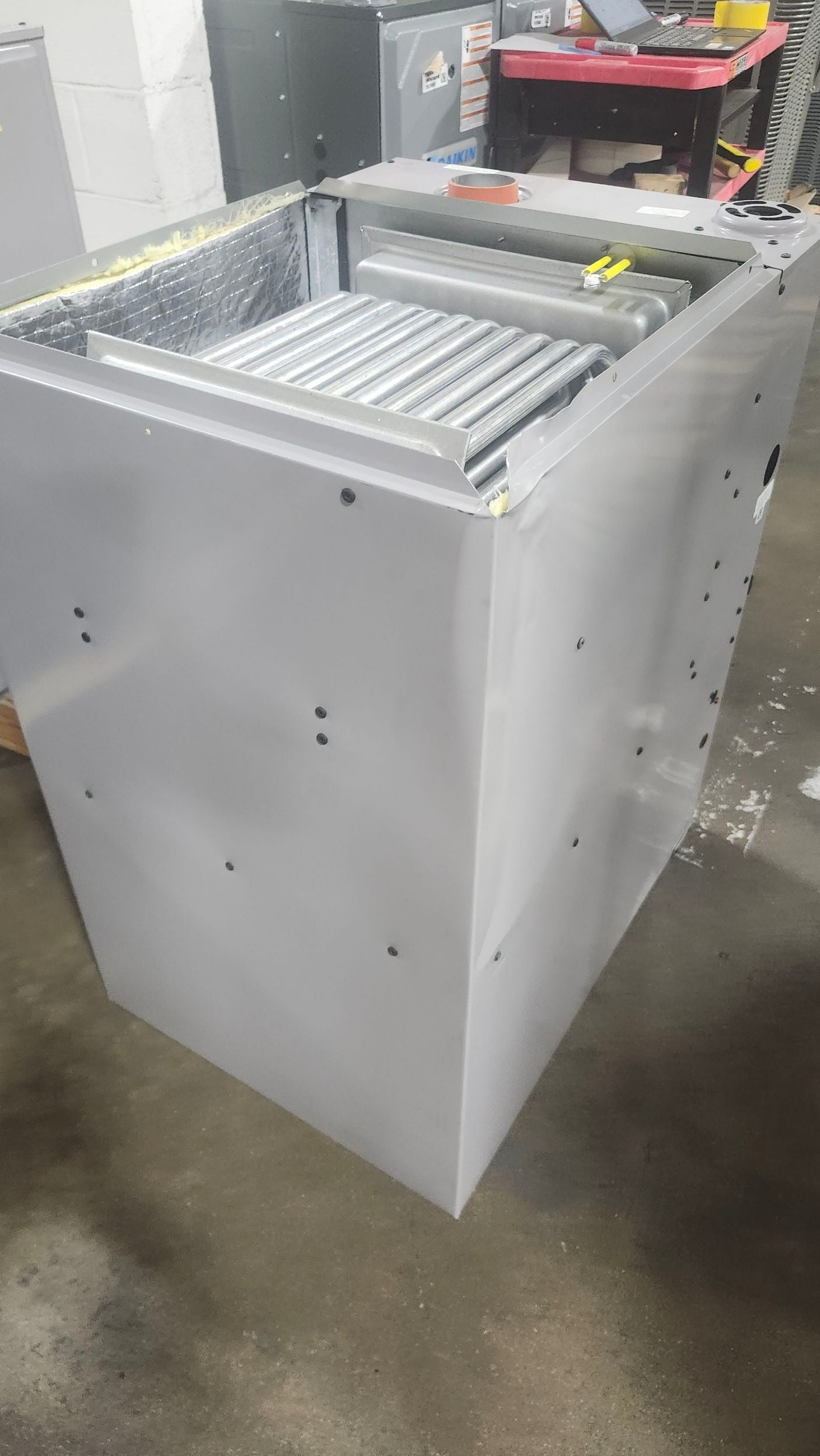 100,000 BTU Single-Stage Upflow/Horizontal ECM Multi Speed Gas Furnace 80% AFUE 115/60/1 CFM: 1840
