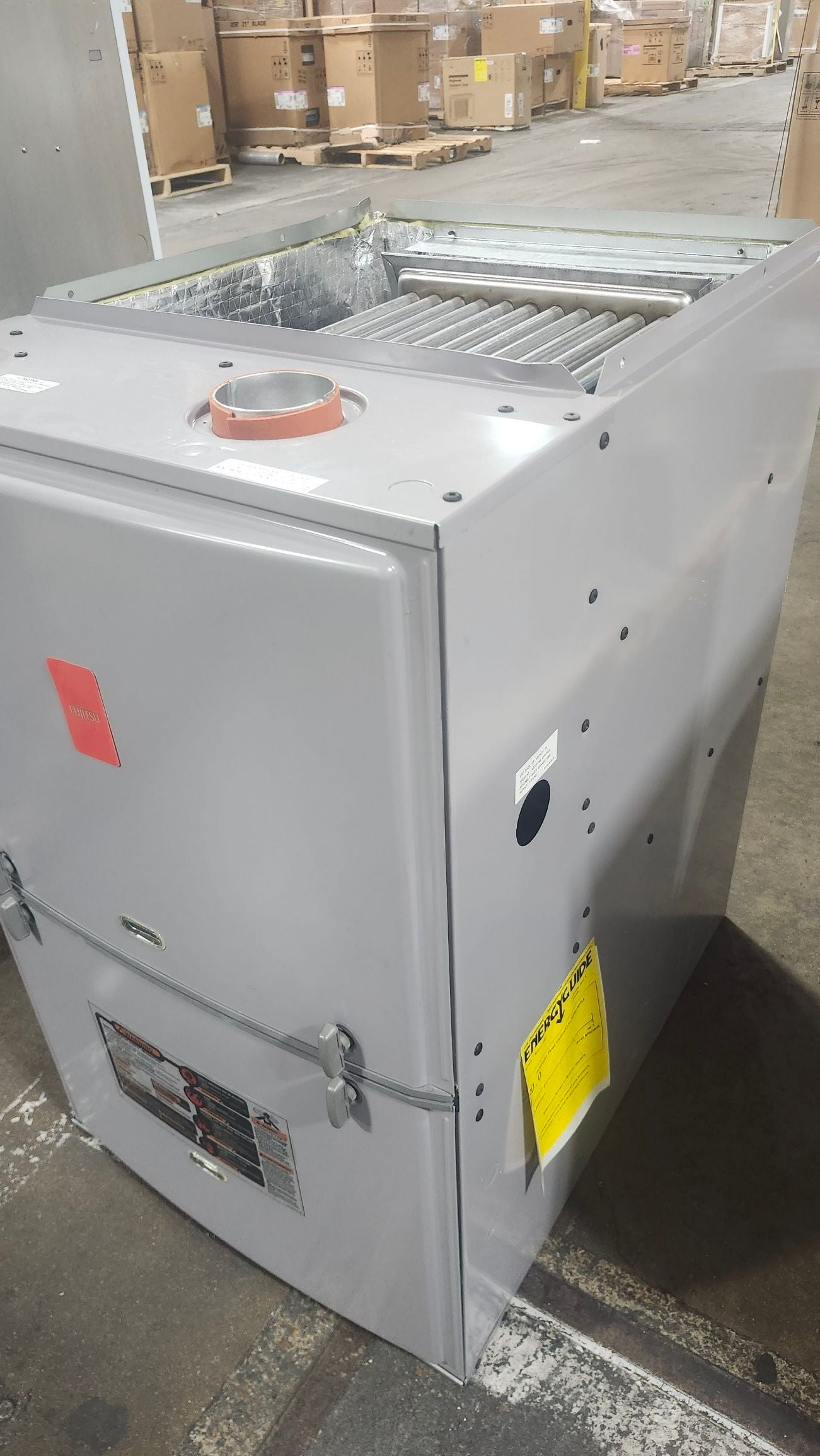 100,000 BTU Single-Stage Upflow/Horizontal ECM Multi Speed Gas Furnace 80% AFUE 115/60/1 CFM: 1840