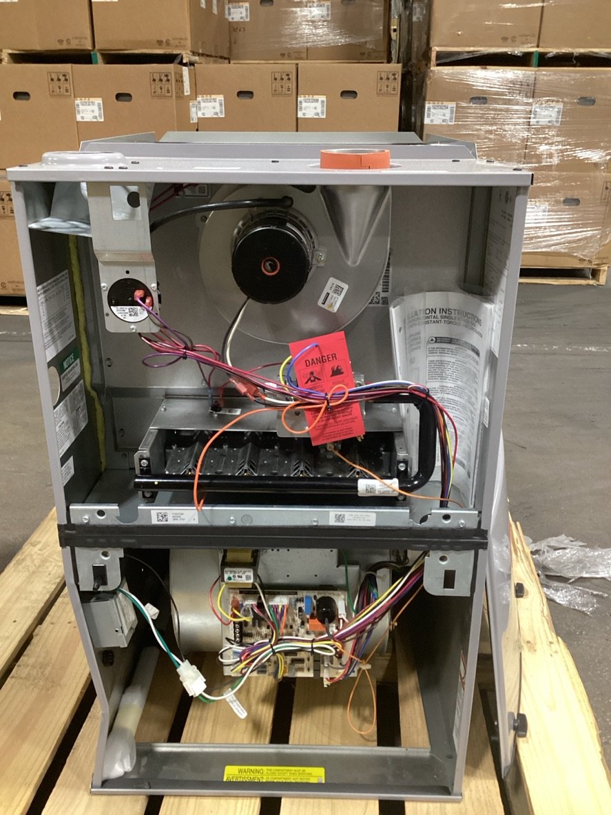 100,000 BTU Single-Stage Upflow/Horizontal ECM Multi Speed Gas Furnace 80% AFUE 115/60/1 CFM: 1840