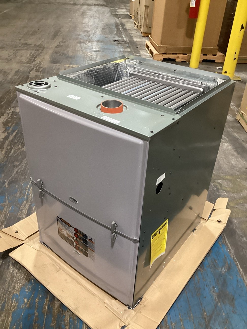 125,000 BTU 1-Stg Low Nox Upflow/Horizontal ECM Multi Speed Gas Furnace 80% AFUE 115/60/1 CFM: 1934
