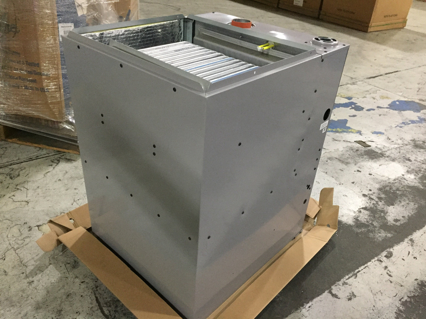 125,000 BTU Single-Stage Upflow/Horizontal ECM Multi Speed Gas Furnace 80% AFUE 115/60/1 CFM: 1934